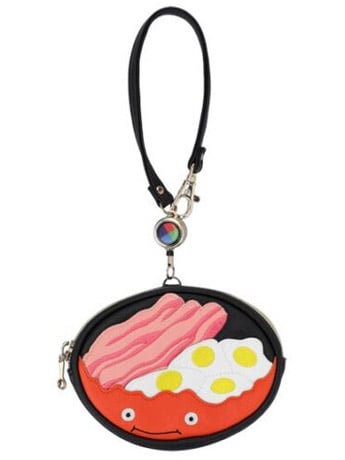 Howl's Moving Castle Calcifer and Bacon and Eggs Card & Coin Purse with Reel Gallery Image 2