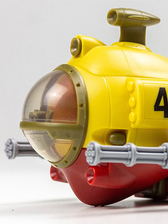 Metal Slug 3 SVX-17M Slug Mariner Vehicle Model Kit Gallery Image 2