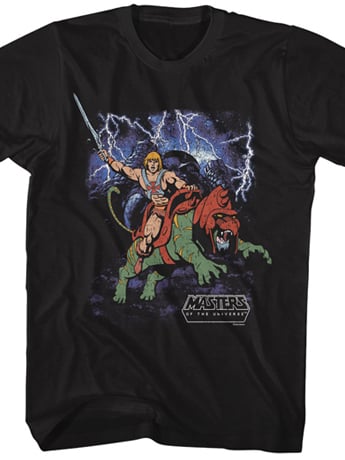 Masters of the Universe Battle Cat Charge T-Shirt Gallery Image 2