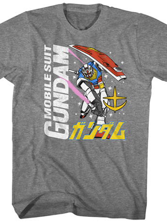 Mobile Suit Gundam RX-78-2 Attack T-Shirt Gallery Image 2