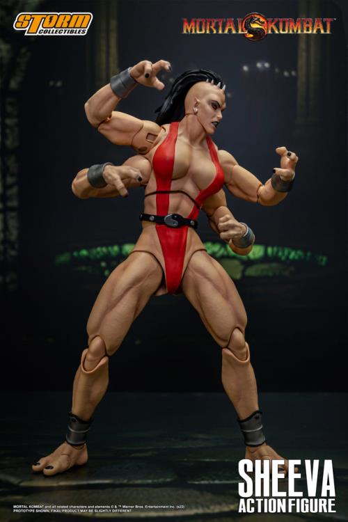 Mortal Kombat Sheeva 1/12 Scale BBTS Exclusive Action Figure Gallery Image 11
