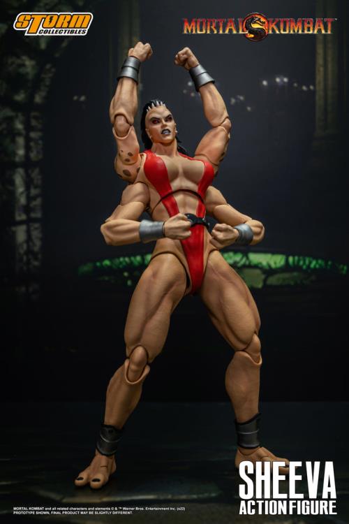 Mortal Kombat Sheeva 1/12 Scale BBTS Exclusive Action Figure Gallery Image 10