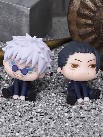 Jujutsu Kaisen QyuruMe Satoru Gojo & Suguru Geto Set of 2 Mini Figures Gallery Image 2