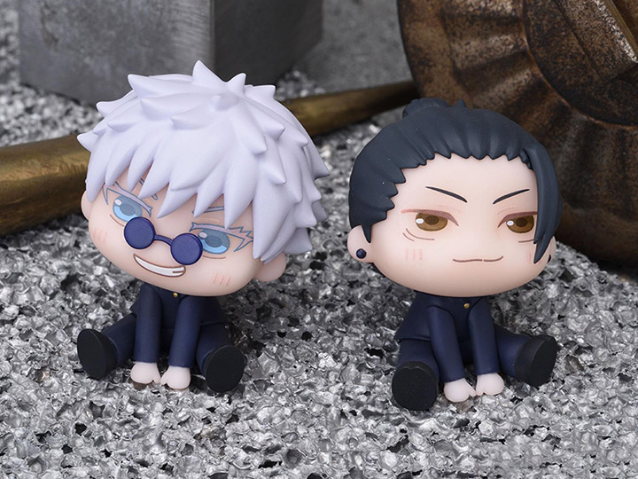 Jujutsu Kaisen QyuruMe Satoru Gojo & Suguru Geto Set of 2 Mini Figures Gallery Image 1