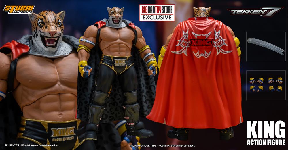 Tekken 7 King (Special Edition) 1/12 Scale BBTS Exclusive Action Figure Gallery Image 3