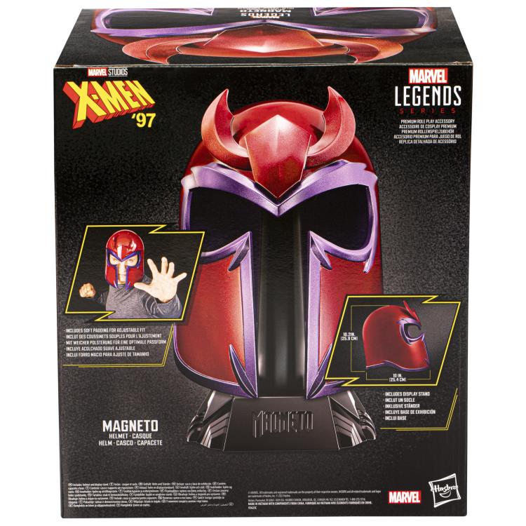 X-Men '97 Marvel Legends Magneto 1:1 Scale Wearable Helmet