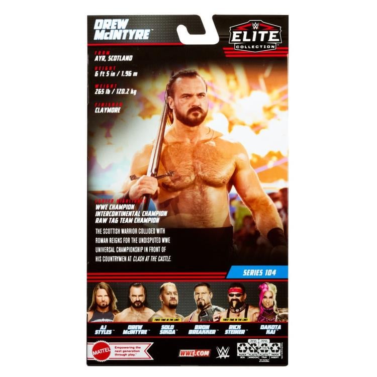 WWE Elite Collection Series 104 Drew McIntyre Gallery Image 9