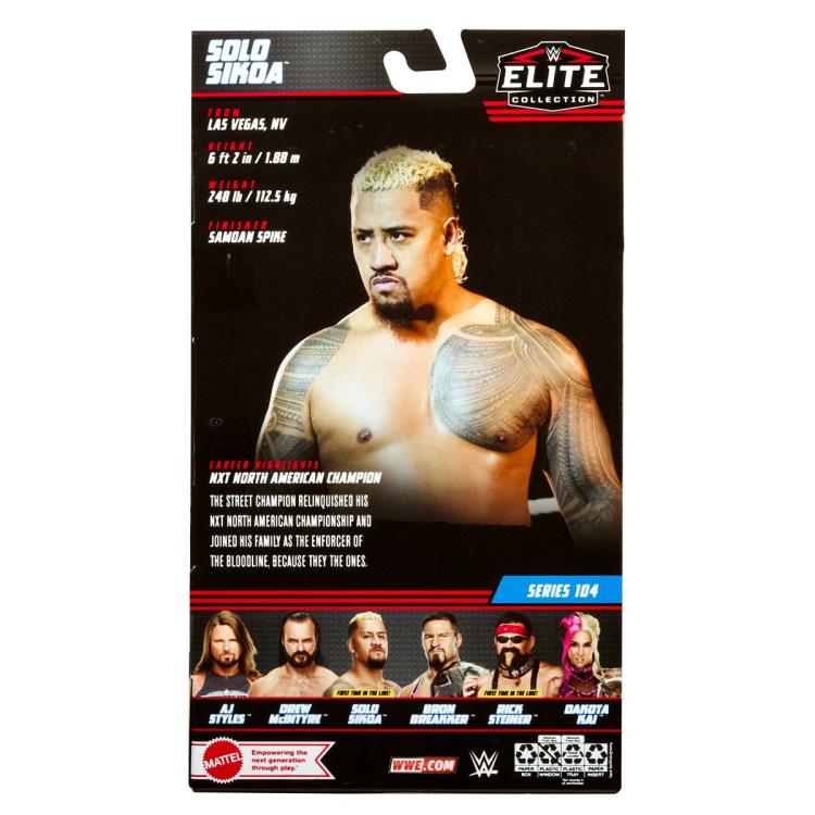 WWE Elite Collection Series 104 Solo Sikoa Gallery Image 9