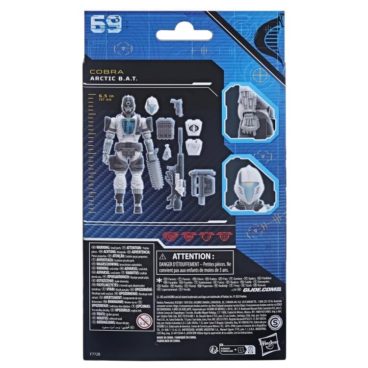 G.I. Joe Classified Series #69 Arctic B.A.T. Gallery Image 11