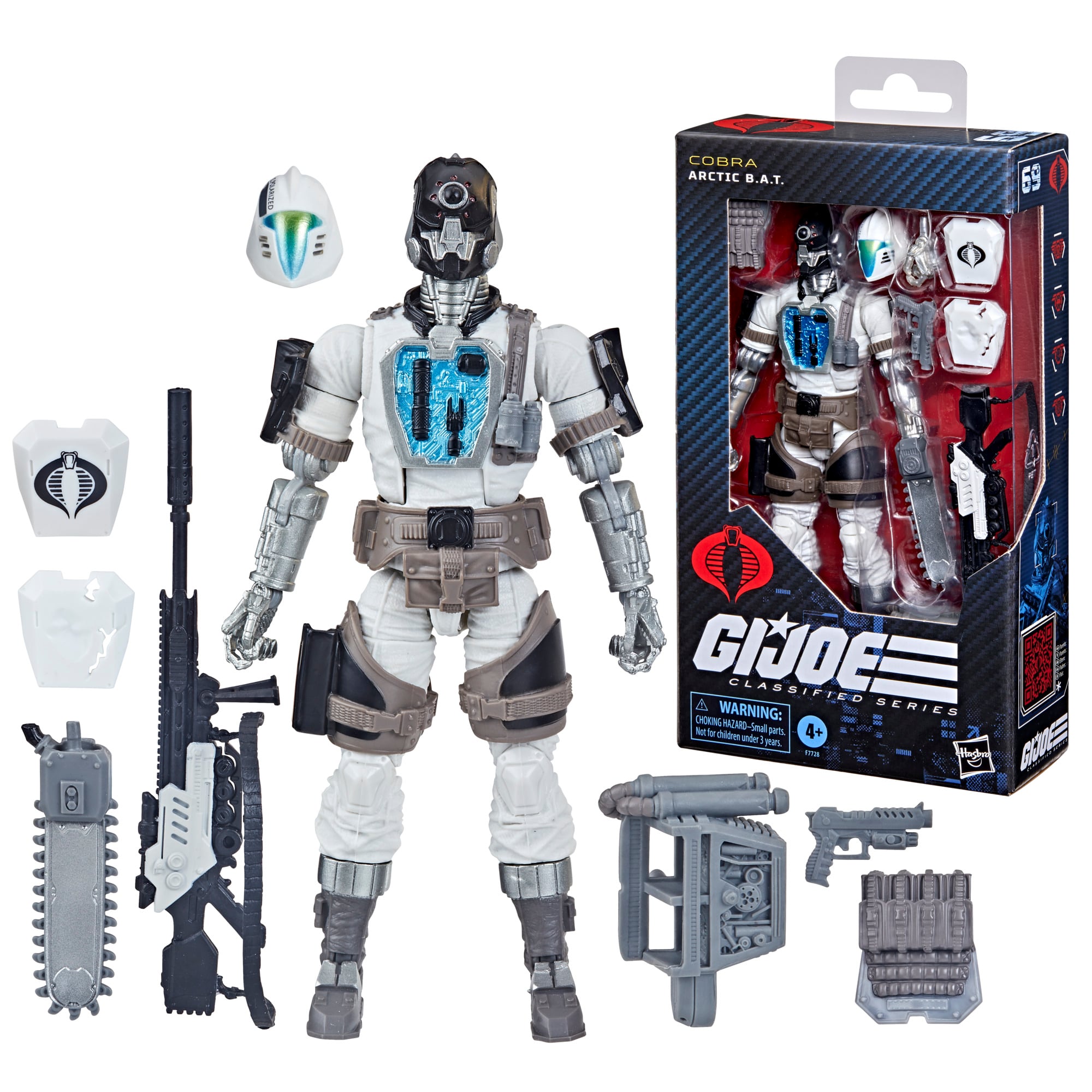 G.I. Joe Classified Series #69 Arctic B.A.T. Action Figure Gallery Image 10
