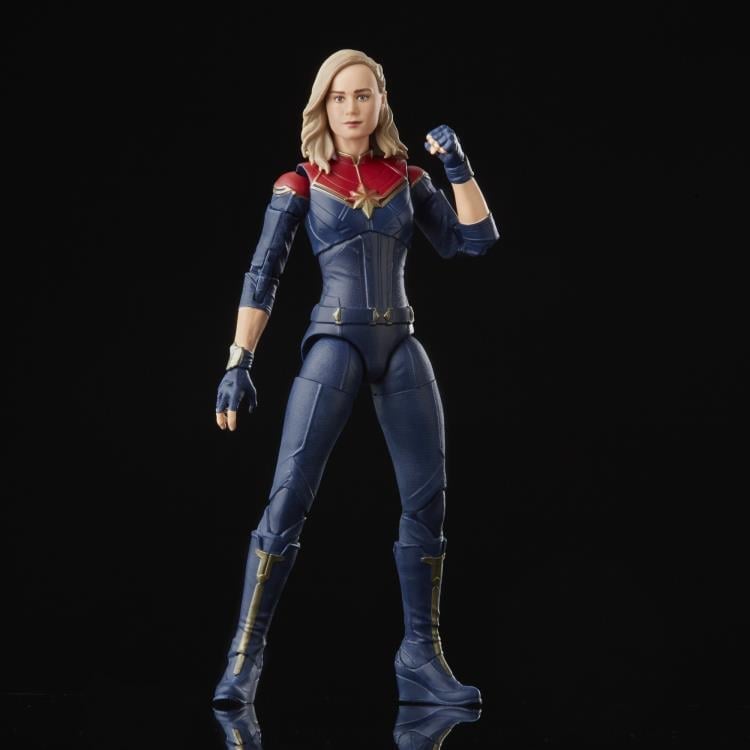 The Marvels Marvel Legends Captain Marvel Action Figure (Totally Awesome Hulk BAF) Gallery Image 3