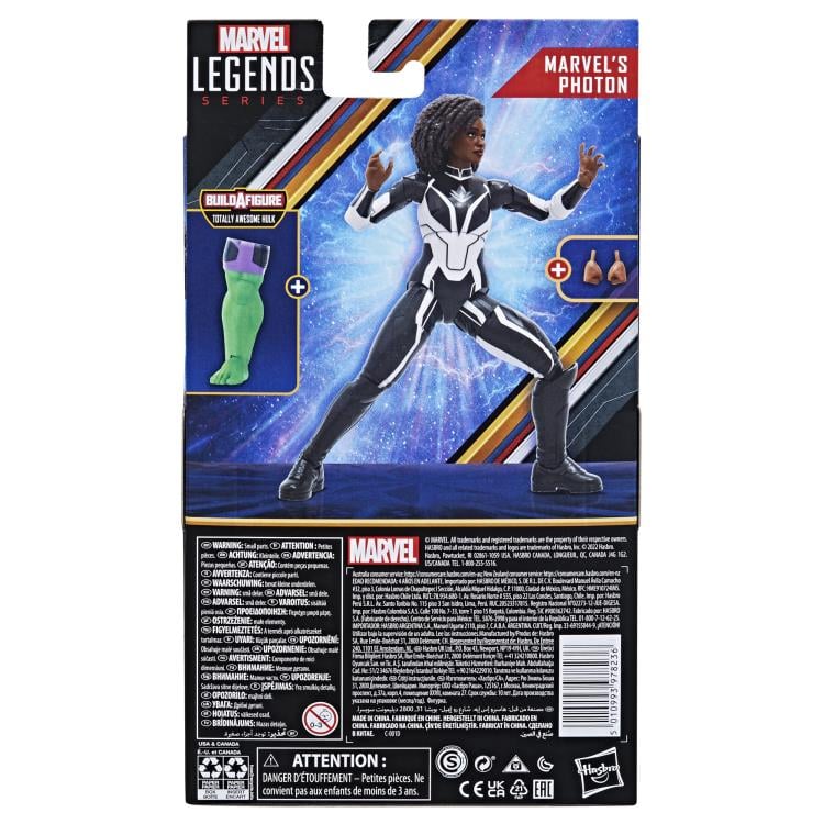 The Marvels Marvel Legends Marvel's Photon Action Figure (Totally Awesome Hulk BAF) Gallery Image 9