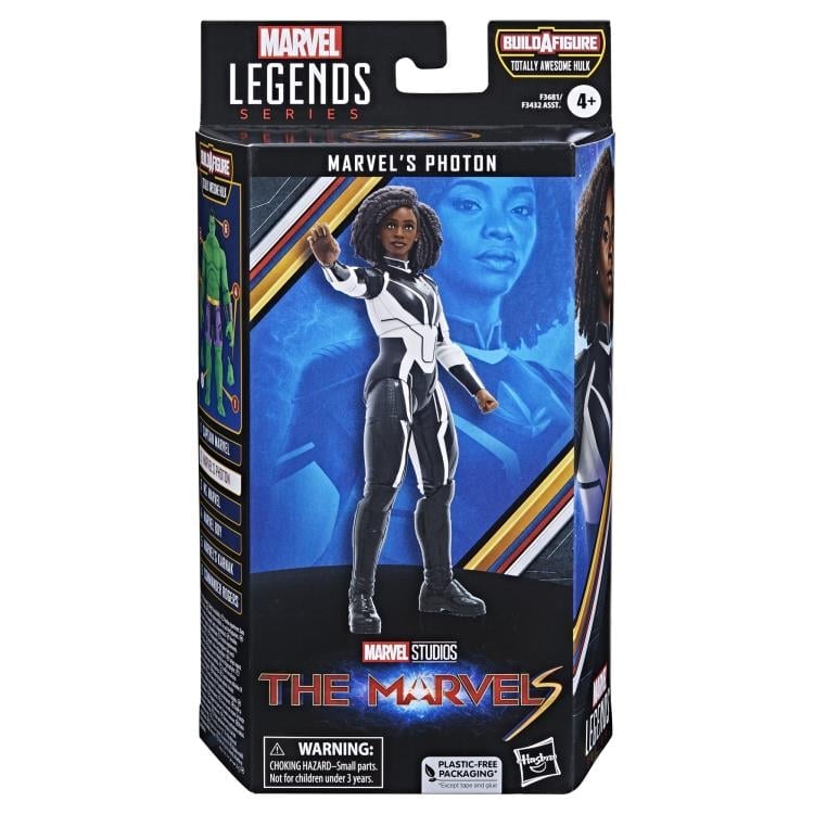 The Marvels Marvel Legends Marvel's Photon Action Figure (Totally Awesome Hulk BAF) Gallery Image 8