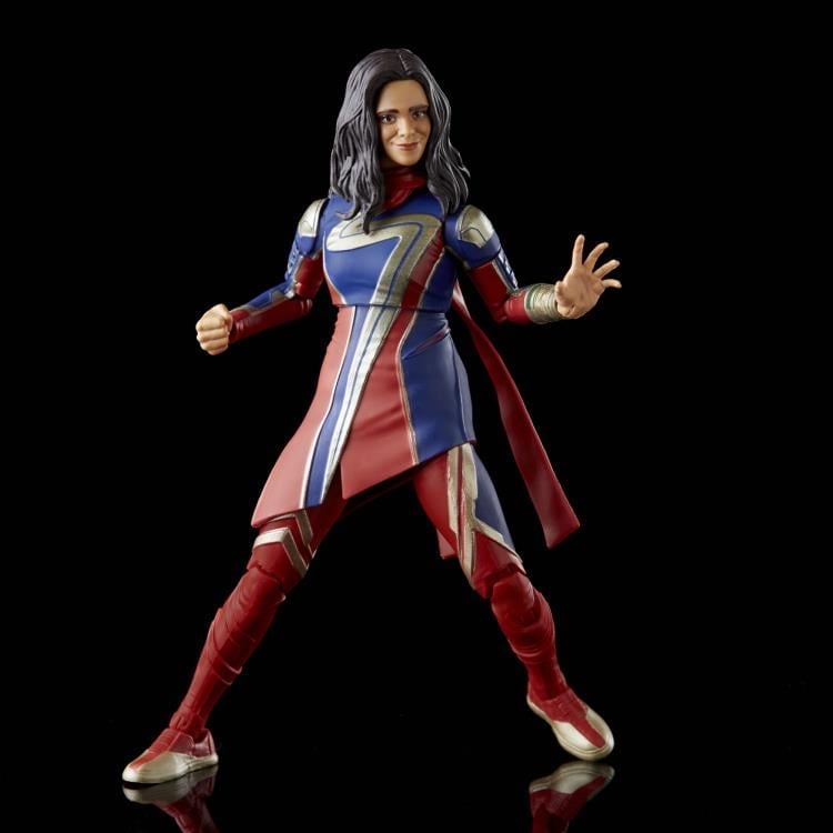 The Marvels Marvel Legends Ms. Marvel Action Figure (Totally Awesome Hulk BAF) Gallery Image 4