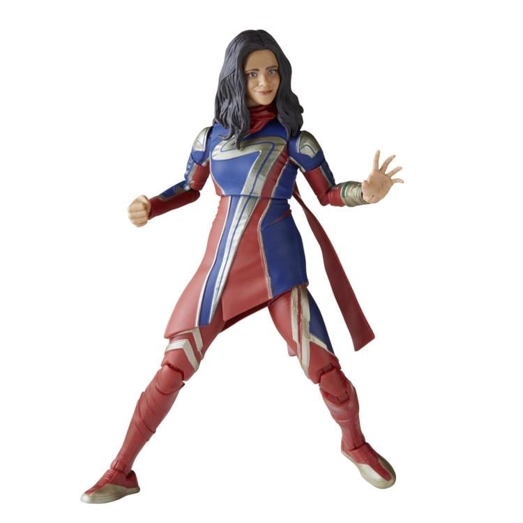 The Marvels Marvel Legends Ms. Marvel Action Figure (Totally Awesome Hulk BAF) Gallery Image 8