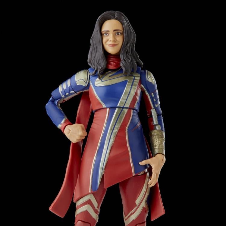 The Marvels Marvel Legends Ms. Marvel Action Figure (Totally Awesome Hulk BAF) Gallery Image 6