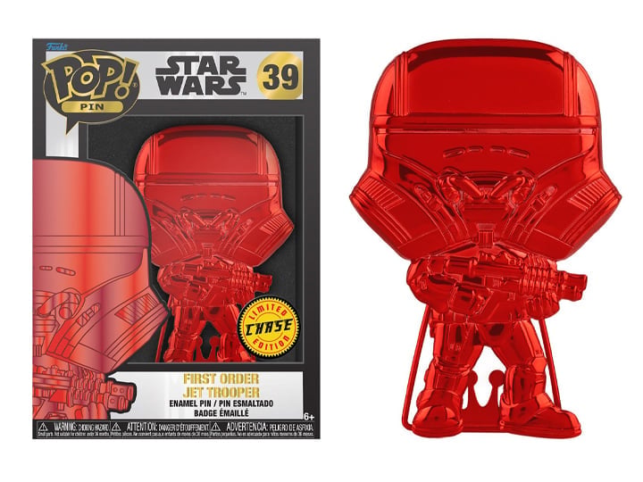 Pop! Pins: Star Wars - First Order Jet Trooper (Chase) Gallery Image 1