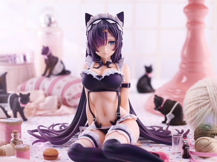 Mika Pikazo Illustration Cat Maid Figure (Reissue) Gallery Image 1