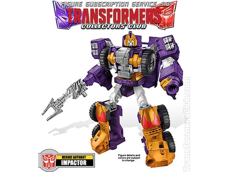 Transformers Subscription Figure 4.0 - Impactor With Bonus Bluestreak Gallery Image 1