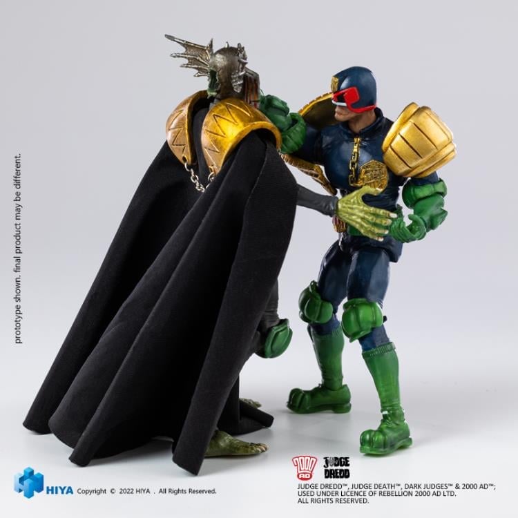 2000 AD Exquisite Mini Series Gaze Into The Fist of Dredd 1:18 Scale PX Previews Exclusive Figure Set Gallery Image 5