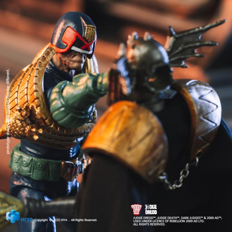 2000 AD Exquisite Mini Series Gaze Into The Fist of Dredd 1:18 Scale PX Previews Exclusive Figure Set Gallery Image 15