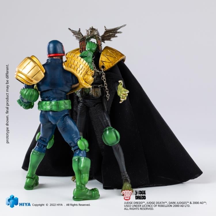 2000 AD Exquisite Mini Series Gaze Into The Fist of Dredd 1:18 Scale PX Previews Exclusive Figure Set Gallery Image 4