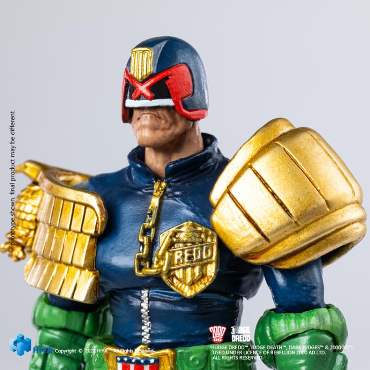 2000 AD Exquisite Mini Series Gaze Into The Fist of Dredd 1:18 Scale PX Previews Exclusive Figure Set Gallery Image 9