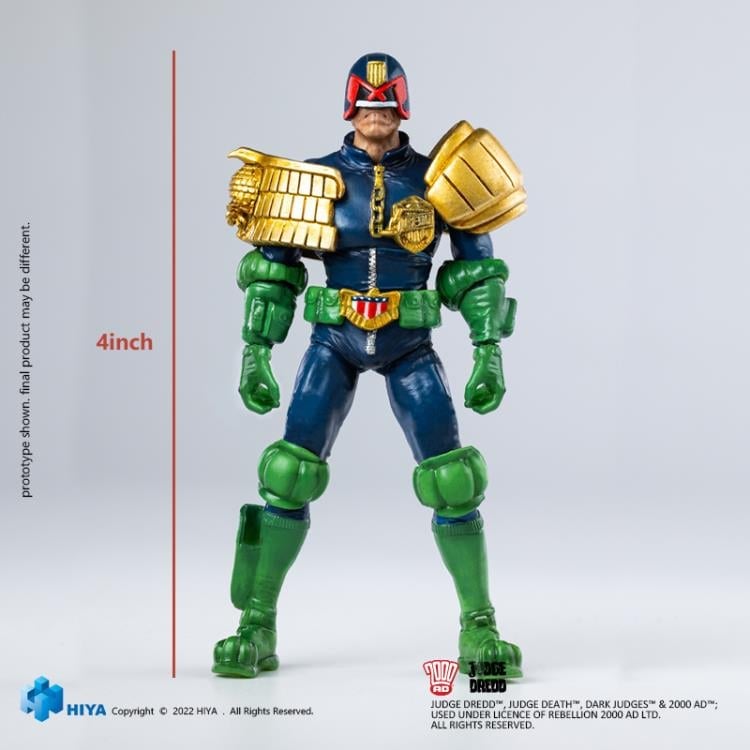 2000 AD Exquisite Mini Series Gaze Into The Fist of Dredd 1:18 Scale PX Previews Exclusive Figure Set Gallery Image 17