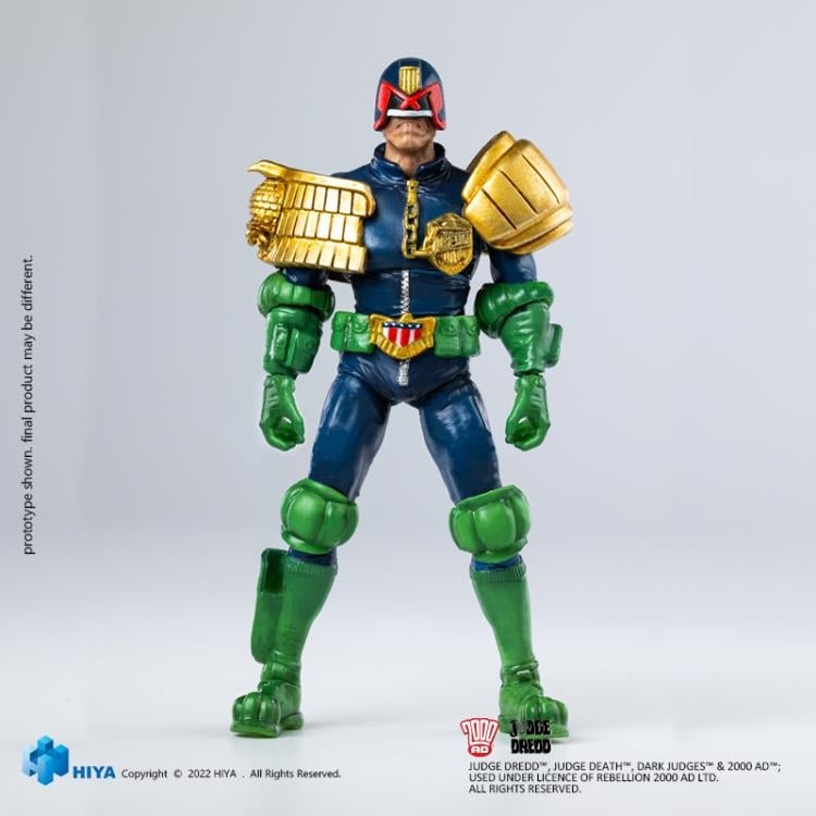2000 AD Exquisite Mini Series Gaze Into The Fist of Dredd 1:18 Scale PX Previews Exclusive Figure Set Gallery Image 7