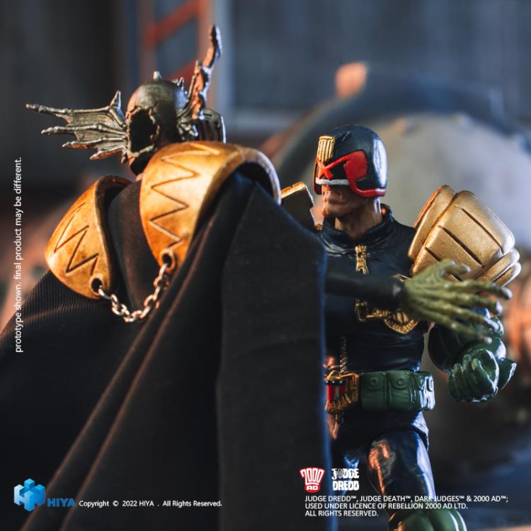 2000 AD Exquisite Mini Series Gaze Into The Fist of Dredd 1:18 Scale PX Previews Exclusive Figure Set Gallery Image 13