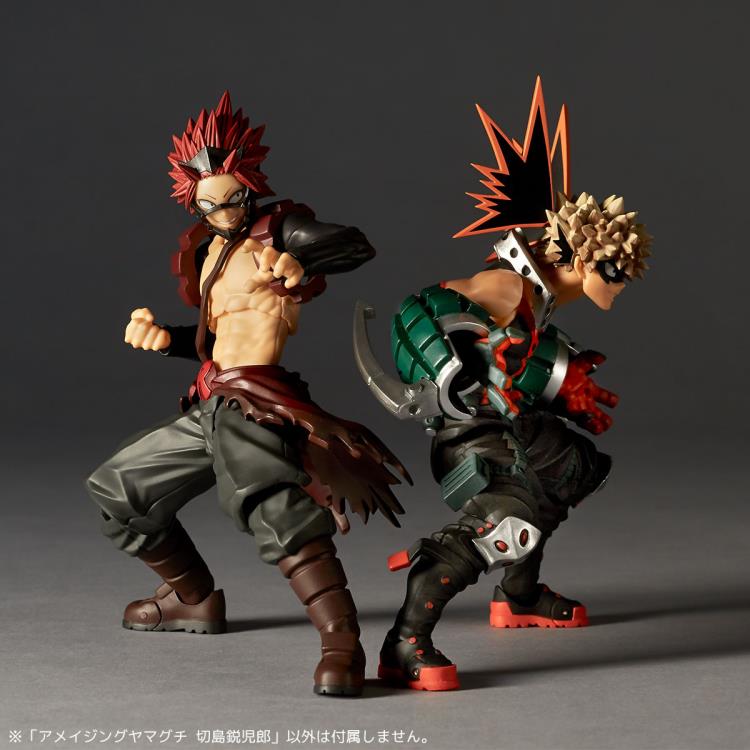 My Hero Academia Amazing Yamaguchi Revoltech NR011 Eijiro Kirishima Action Figure Gallery Image 11