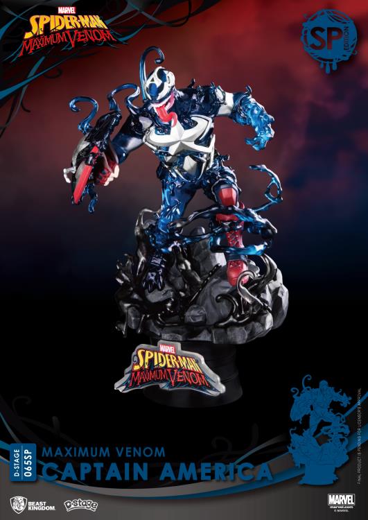Spider-Man: Maximum Venom D-Stage DS-065SP Captain America