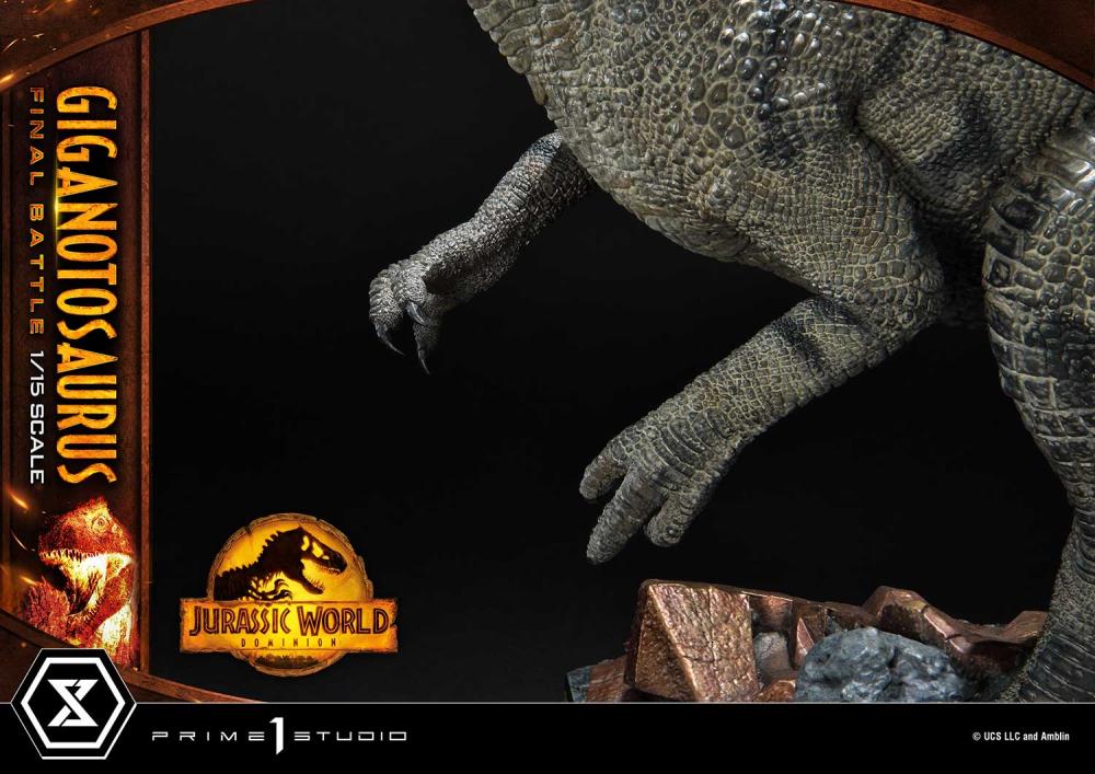Jurassic World: Dominion Legacy Museum Collection Giganotosaurus (Bonus Ver.) 1/15 Scale Limited Edition Diorama Gallery Image 16
