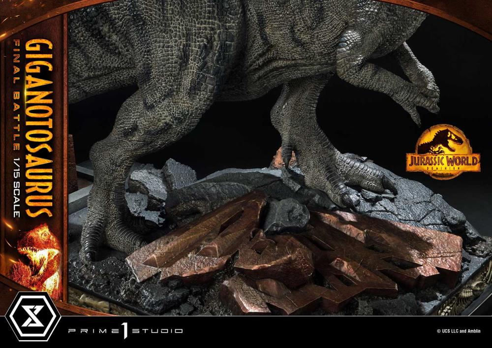 Jurassic World: Dominion Legacy Museum Collection Giganotosaurus (Bonus Ver.) 1/15 Scale Limited Edition Diorama Gallery Image 17