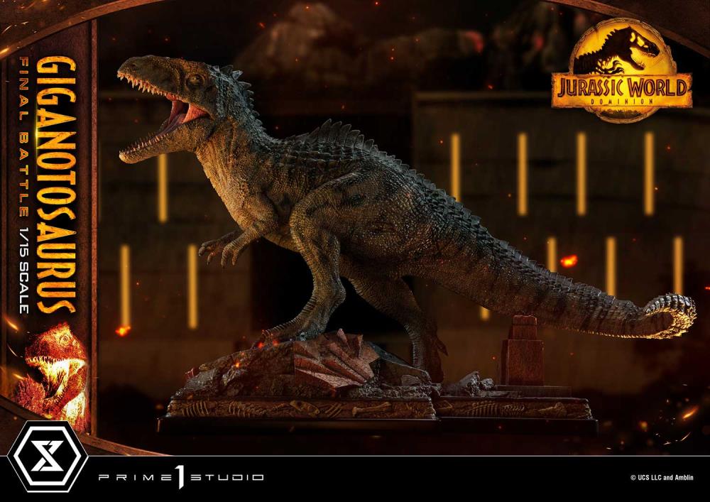 Jurassic World: Dominion Legacy Museum Collection Giganotosaurus (Bonus Ver.) 1/15 Scale Limited Edition Diorama Gallery Image 34