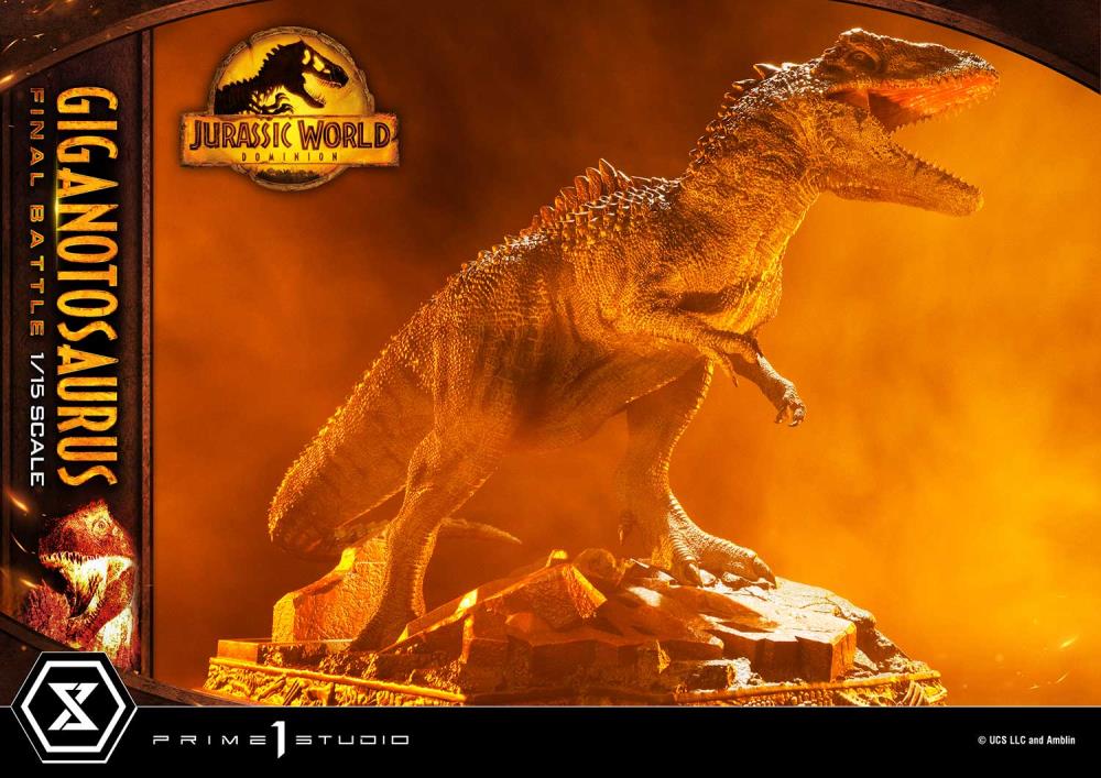 Jurassic World: Dominion Legacy Museum Collection Giganotosaurus (Bonus Ver.) 1/15 Scale Limited Edition Diorama Gallery Image 29
