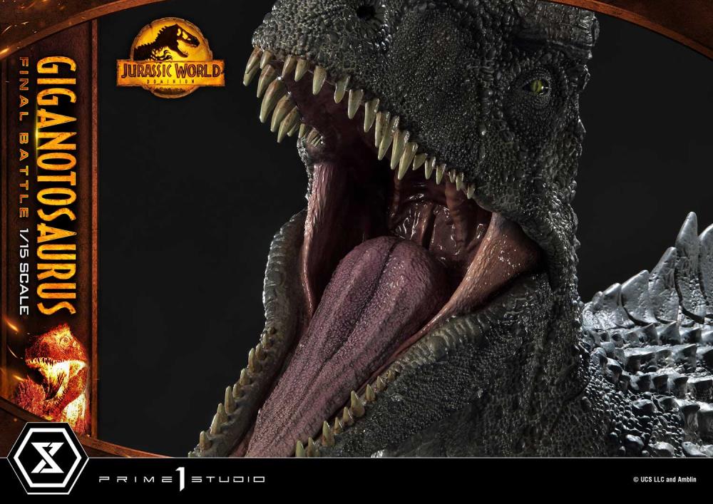 Jurassic World: Dominion Legacy Museum Collection Giganotosaurus (Bonus Ver.) 1/15 Scale Limited Edition Diorama Gallery Image 21