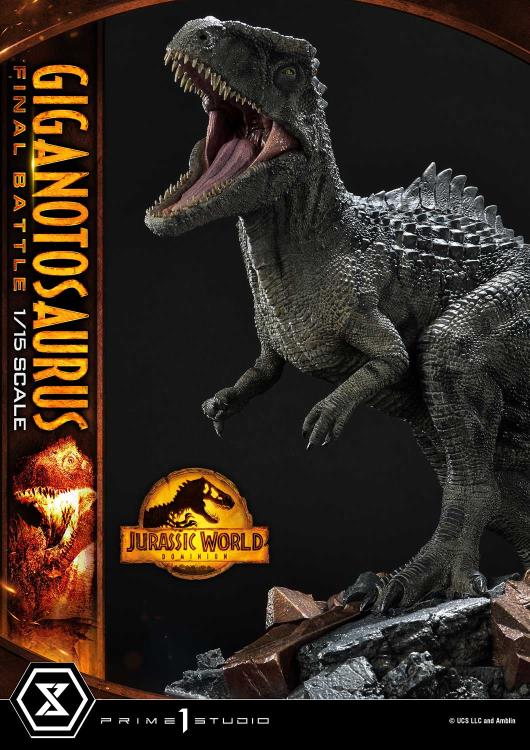 Jurassic World: Dominion Legacy Museum Collection Giganotosaurus (Bonus Ver.) 1/15 Scale Limited Edition Diorama Gallery Image 13