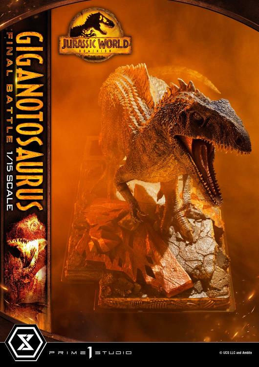 Jurassic World: Dominion Legacy Museum Collection Giganotosaurus (Bonus Ver.) 1/15 Scale Limited Edition Diorama Gallery Image 31