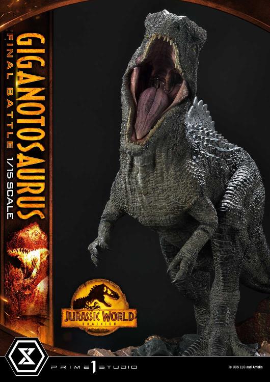 Jurassic World: Dominion Legacy Museum Collection Giganotosaurus (Bonus Ver.) 1/15 Scale Limited Edition Diorama Gallery Image 12