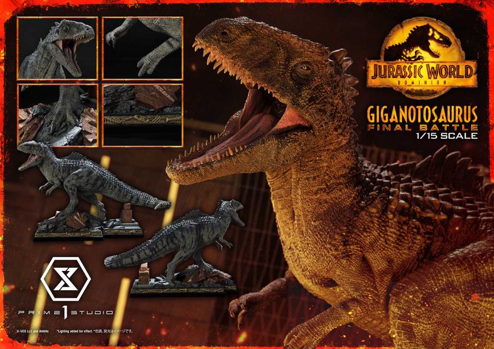 Jurassic World: Dominion Legacy Museum Collection Giganotosaurus (Bonus Ver.) 1/15 Scale Limited Edition Diorama Gallery Image 42