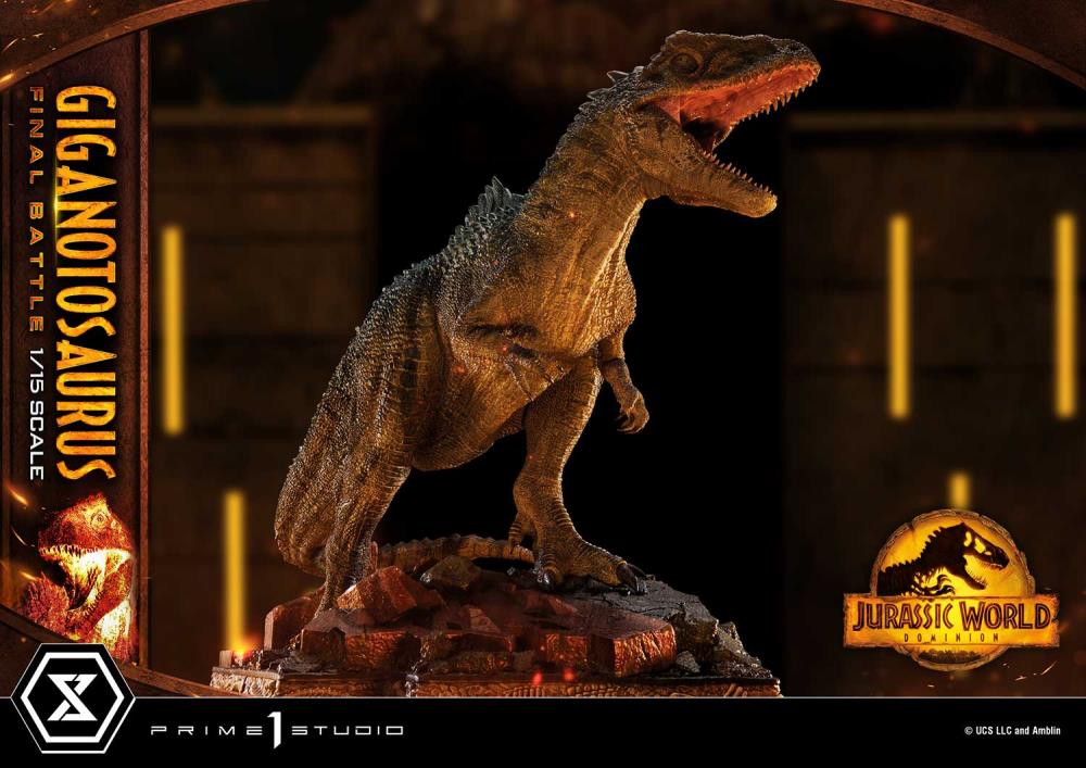 Jurassic World: Dominion Legacy Museum Collection Giganotosaurus (Bonus Ver.) 1/15 Scale Limited Edition Diorama Gallery Image 33