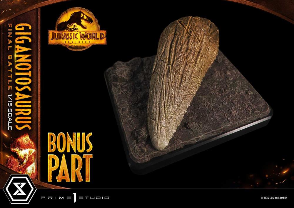 Jurassic World: Dominion Legacy Museum Collection Giganotosaurus (Bonus Ver.) 1/15 Scale Limited Edition Diorama Gallery Image 14