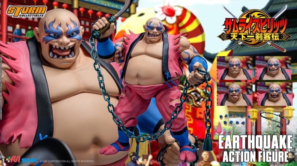 Samurai Shodown Earthquake BBTS Exclusive 1/12 Scale Action Figure