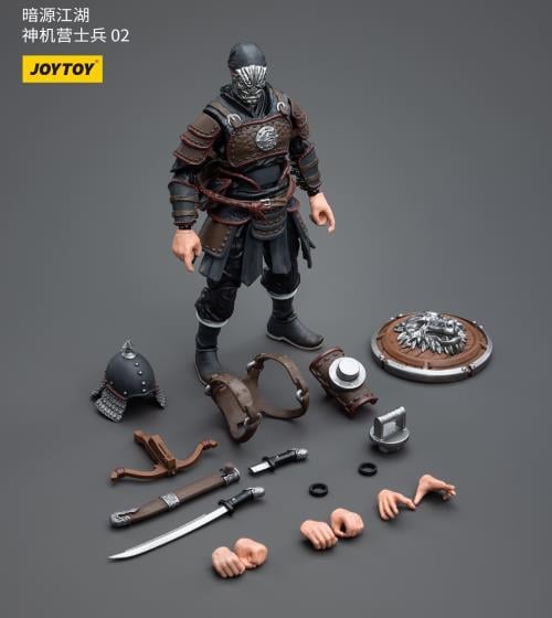 JOYTOY SHENJI CAMP SOLDIER 1/18 暗源江湖 未開封 Dark Source JiangHu Shenji Camp Soldiers 1/18 Scale Figure Set