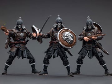 HiPlay JoyToy Warhaer 40K Ultraarines Priaris Capitán con escudo de
