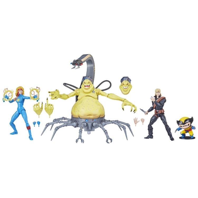 X-Men Marvel Legends Mojoworld Exclusive Action Figure Four-Pack Gallery Image 9
