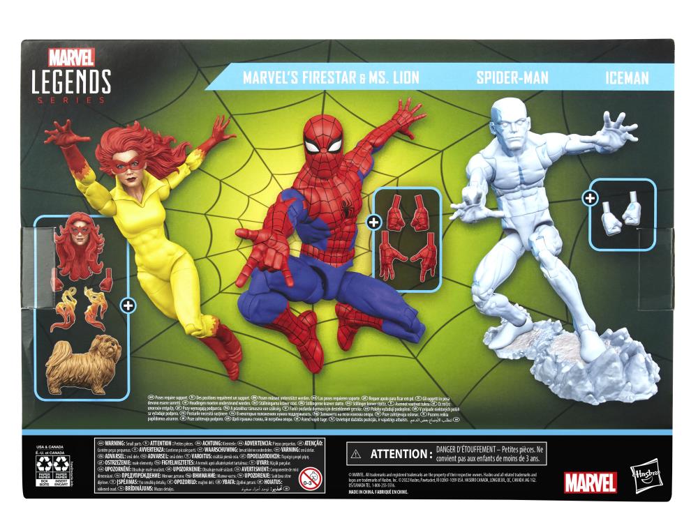 Spider-Man and His Amazing Friends Marvel Legends Exclusive Action