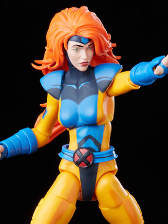 X-Men: The Animated Series Marvel Legends Jean Grey Exclusive Action Figure Gallery Image 2