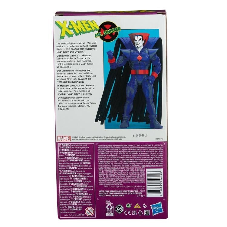 X-Men: The Animated Series Marvel Legends Mr. Sinister Exclusive Action Figure Gallery Image 12